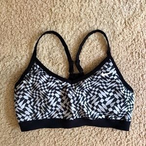 Nike Checkered Racerback Sports Bra